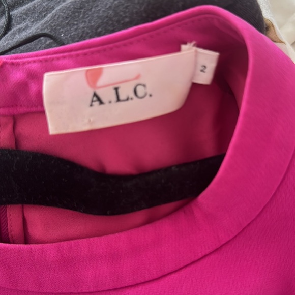 ALC fuchsia, mini dress - Picture 5 of 6